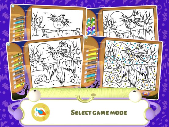 Color by Numbers - Halloween