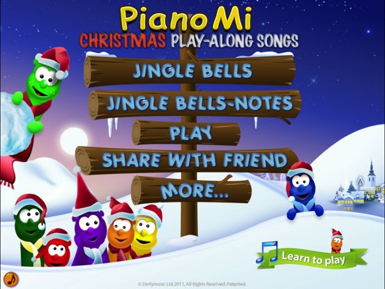 Piano Mi Christmas