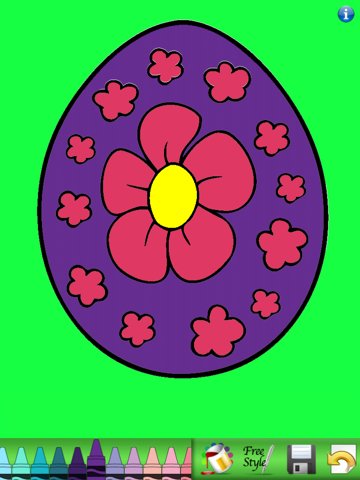 Easter Egg Kids Coloring Book!