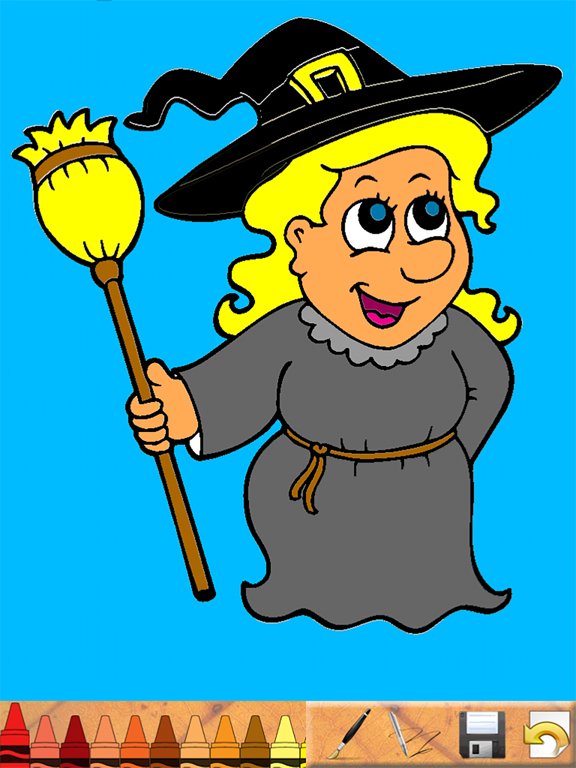 Halloween Coloring Book!