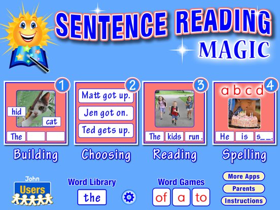 SENTENCE READING MAGIC