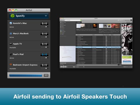 Airfoil Speakers Touch