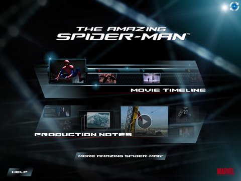 The Amazing Spider-Man Second Screen App