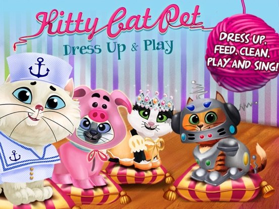 Kitty Cat Pet : Dress Up & Play