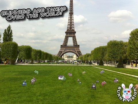 Bunny Fingers! 3D Interactive Easter Rabbit Reality! FREE