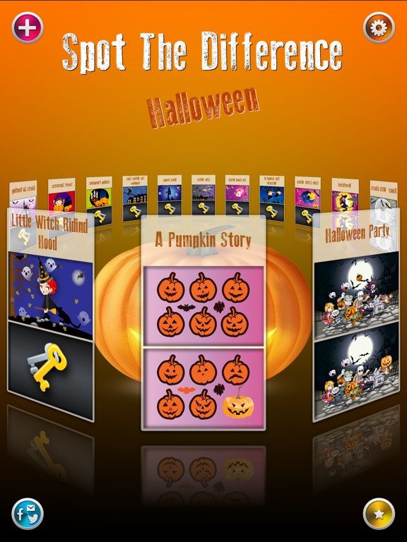 Spot The 7 Differences • Halloween Edition