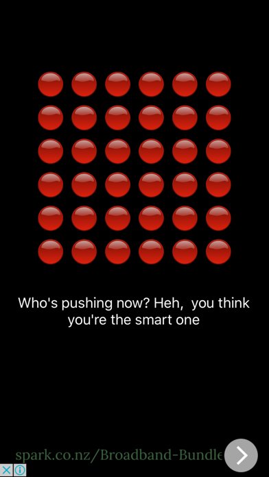 Don't push the red button: the famous game! You won't be able to stop !