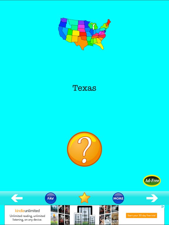 U.S. State Capitals! States & Capital Quiz Game
