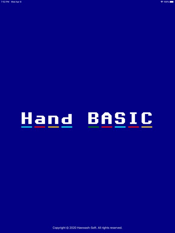 Hand BASIC - CBM Flavor