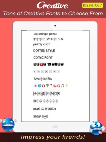 Font Keyboard Free - New Text Styles & Emoji Art Font For Texting