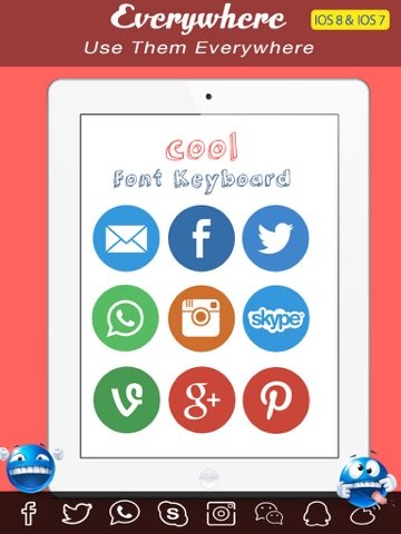 Font Keyboard Free - New Text Styles & Emoji Art Font For Texting