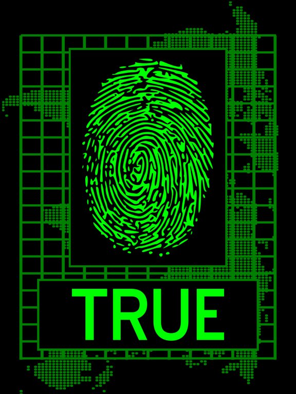 Lie Detector Fingerprint Scan