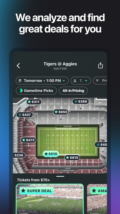 Gametime - Last Minute Tickets