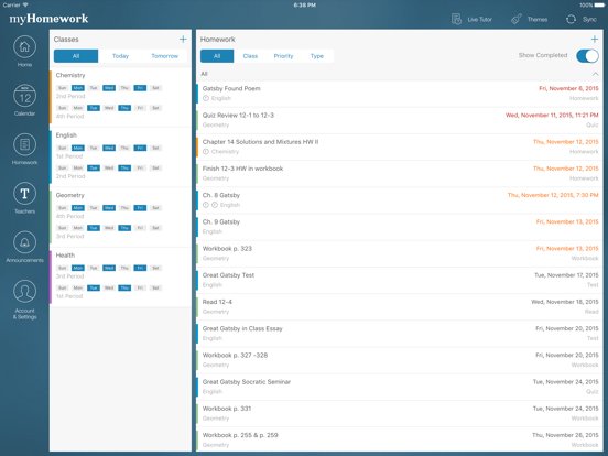 myHomework Student Planner