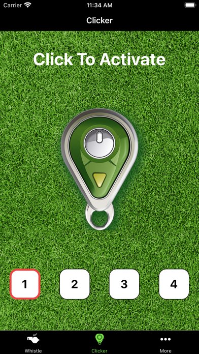 Dog Whistler:Whistle & Clicker