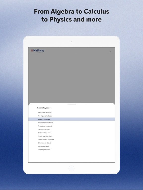 Mathway: Math Problem Solver