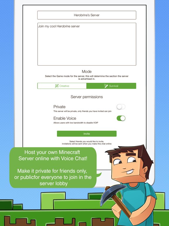 Multiplayer for Minecraft PE