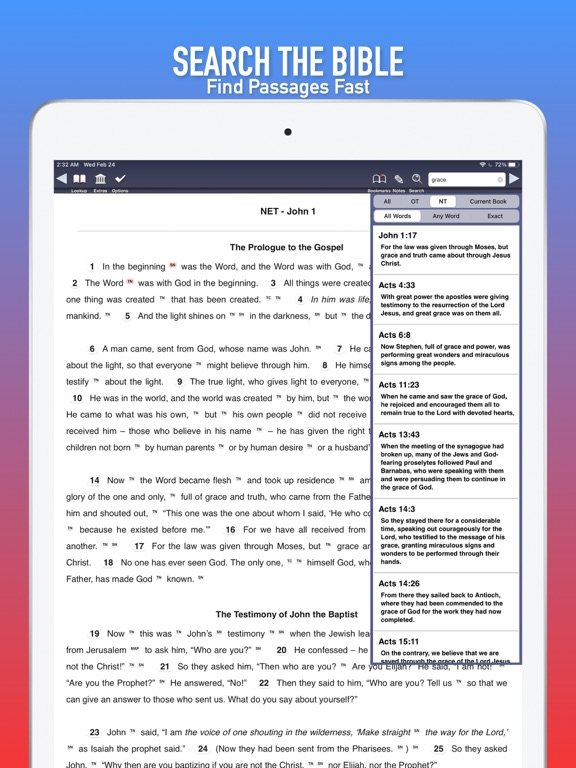 Touch Bible: Read, Study & Go