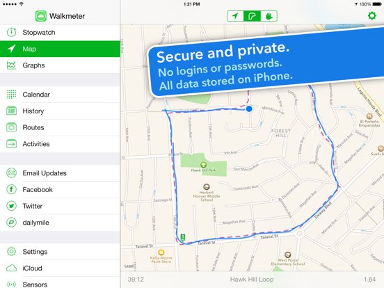 Walkmeter Walking & Hiking GPS
