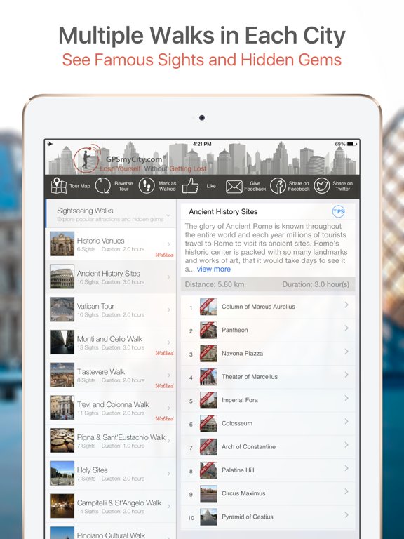 Krakow Map and Walks