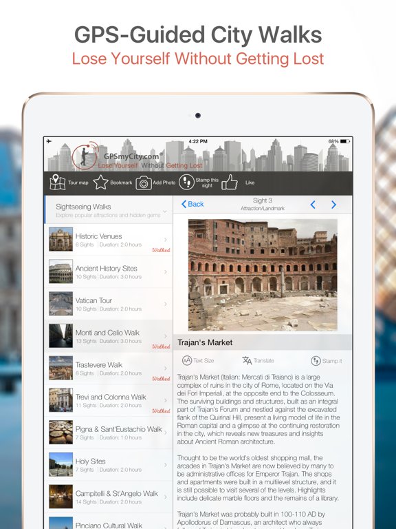 Warsaw Map and Walks