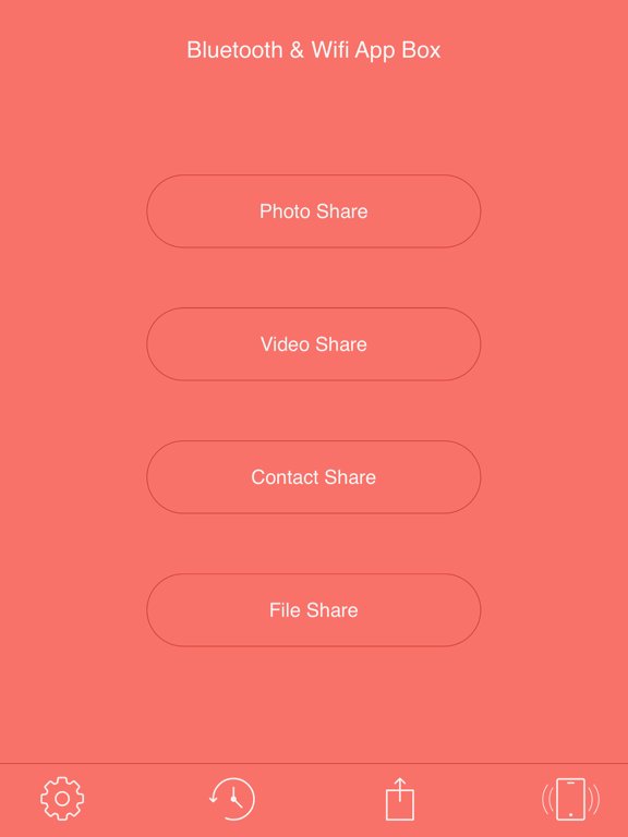 Bluetooth & Wifi App Box - Share with Buddies