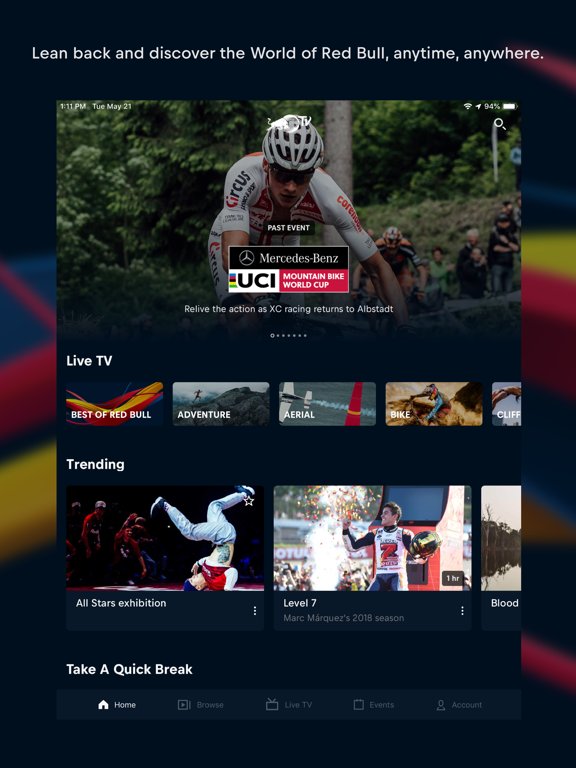 Red Bull TV: Watch Live Events