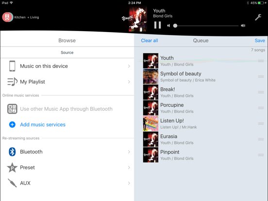 Panasonic Music Streaming