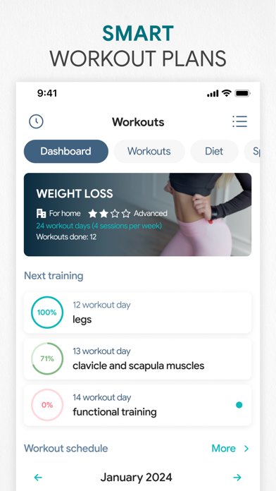 Fitness App: Gym Workout Plan