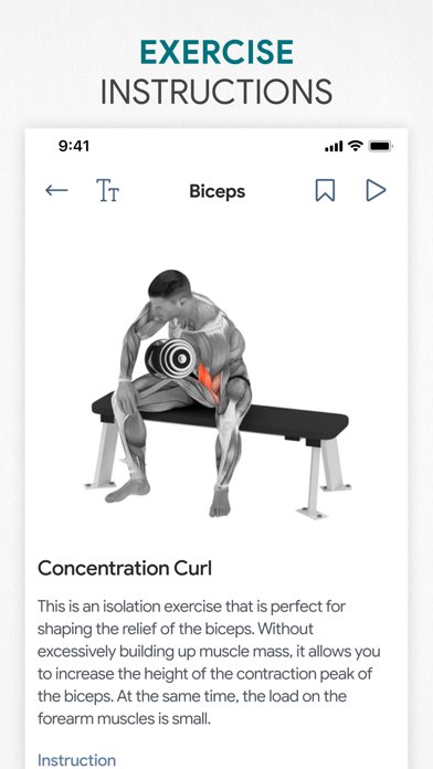 Fitness App: Gym Workout Plan