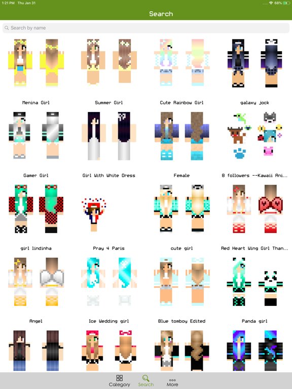 Skins for Minecraft PE and PC