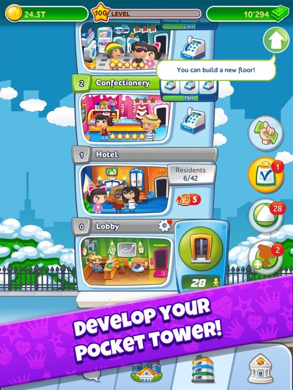 Pocket Tower－Tiny Metropolis