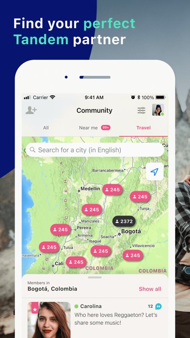 Tandem: Conversation exchange
