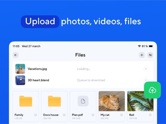 Cloud: 1 drive - more storage