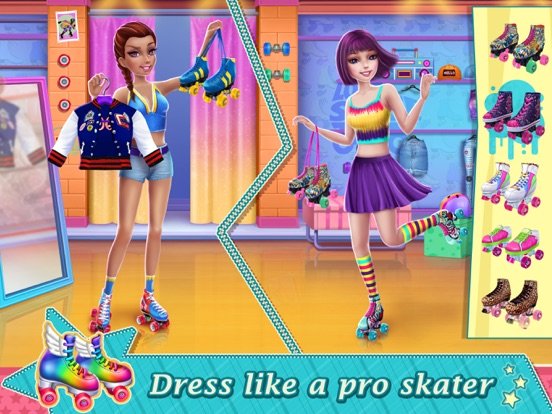 Roller Skating Girls