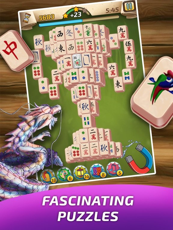Mahjong Village Solitaire game