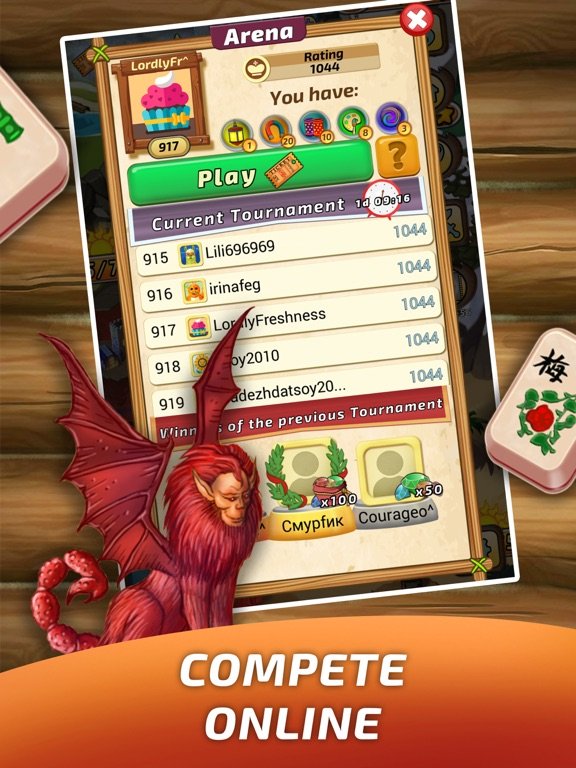 Mahjong Village Solitaire game
