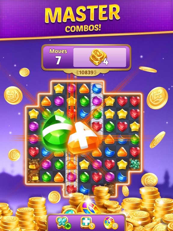 Genies & Gems: Puzzle & Quests