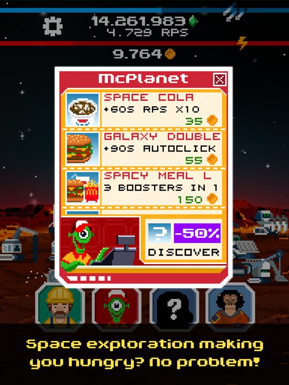 Tap Galaxy – Deep Space Mine