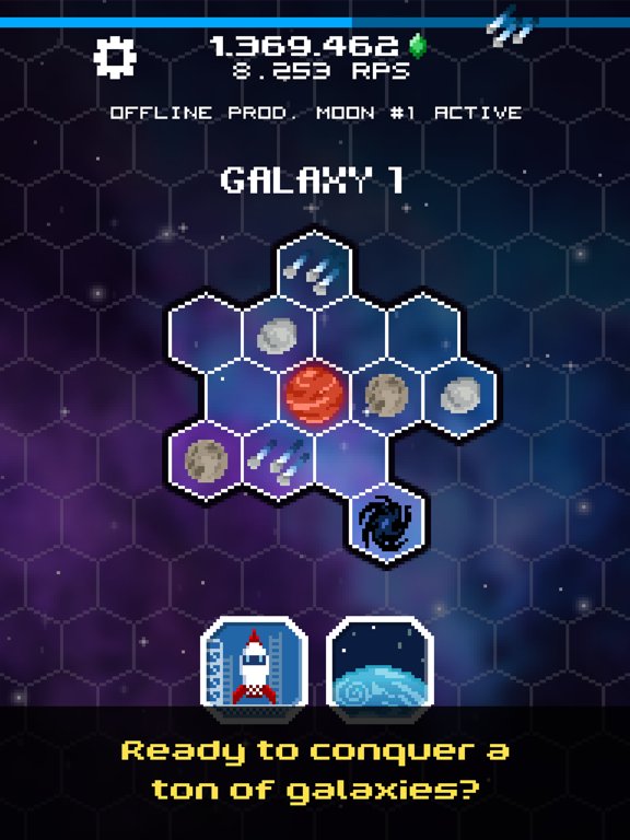 Tap Galaxy – Deep Space Mine