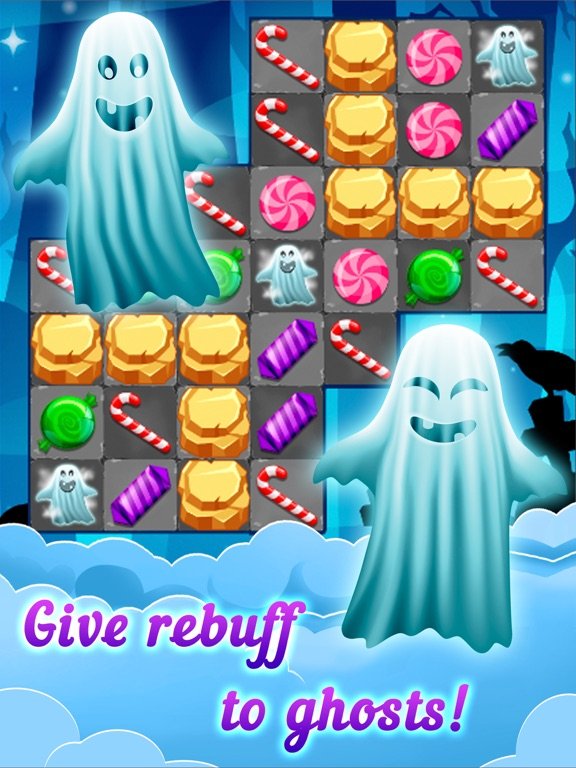 3 Candy: Sweet Mystery - Sugar Ghosts