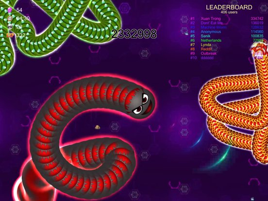 Worm.io - Snake & Worm IO Game