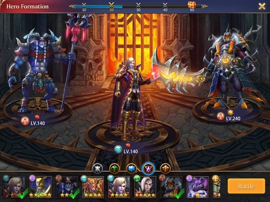 Trials of Heroes: Idle RPG