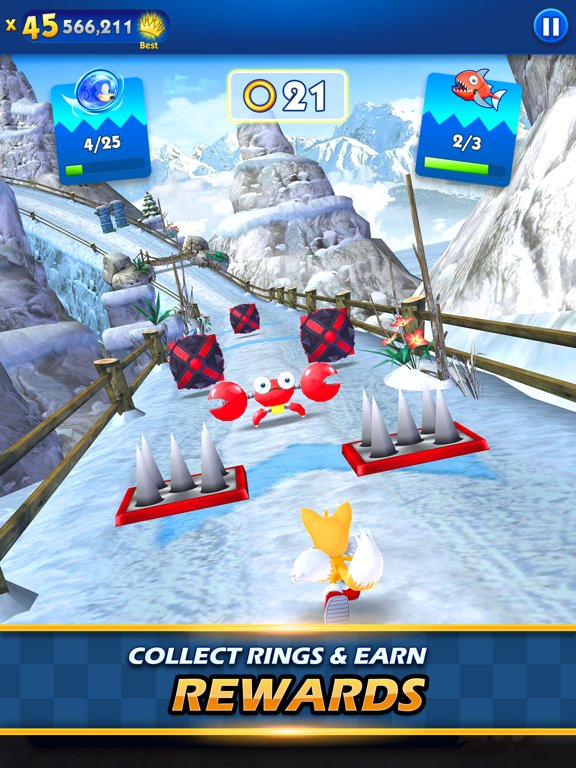 Sonic Dash: Fun Endless Runner