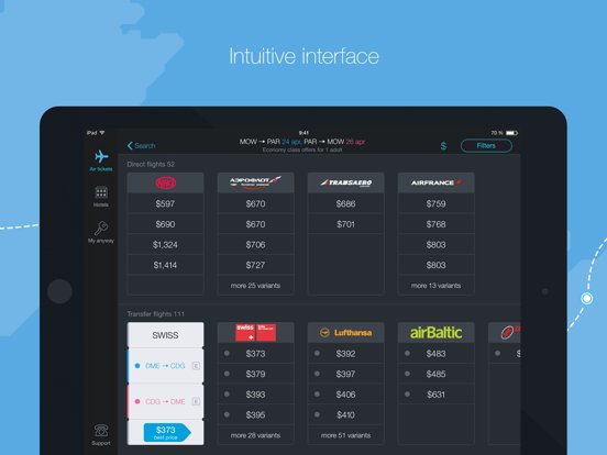 Anywayanyday: Flights & Hotels