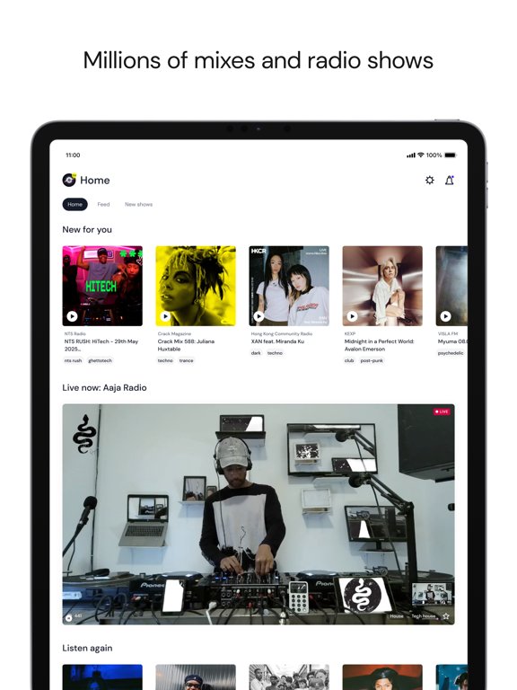 Mixcloud: Music, Mixes & Radio