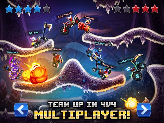 Drive Ahead! - Pixel Car Fight