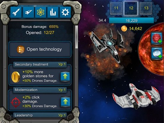 Galaxy War Clicker
