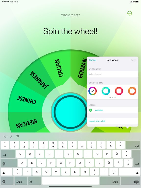 Decide Now! — Random Wheel