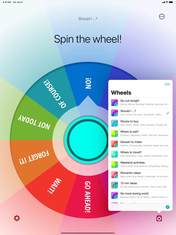 Decide Now! — Random Wheel